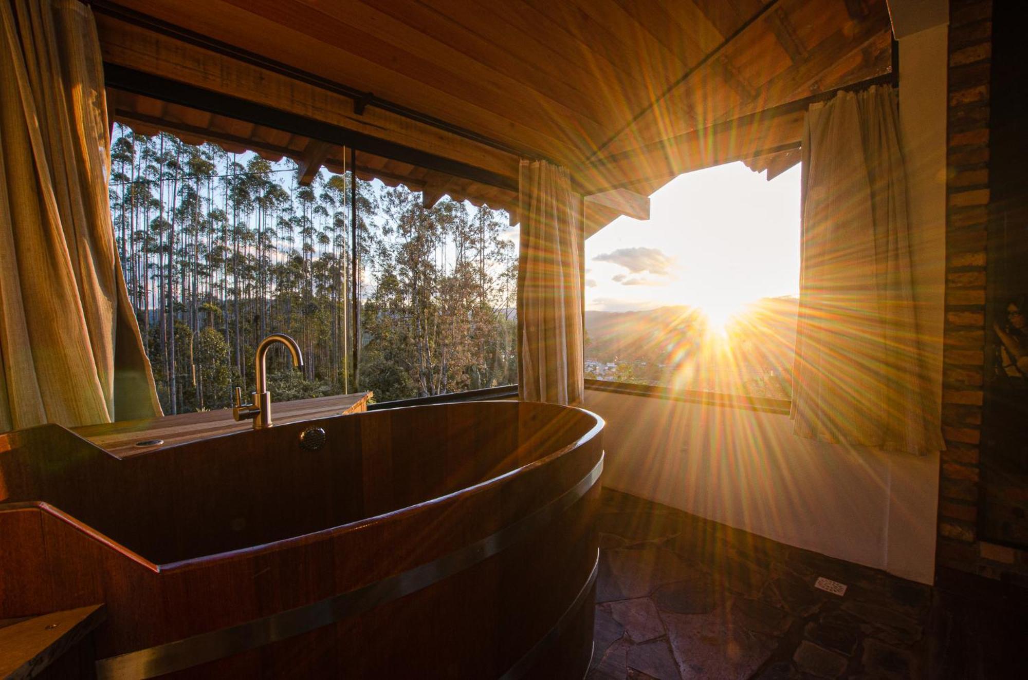 Cabana Tramonto Di Lourdes Doutor Pedrinho Екстер'єр фото